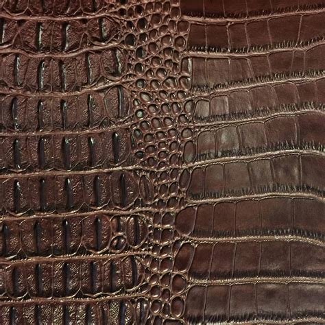 faux crocodile leather